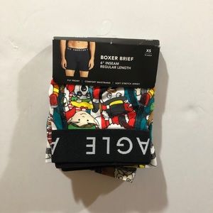American Eagle Boxer Brief, Christmas Characters, X-Small